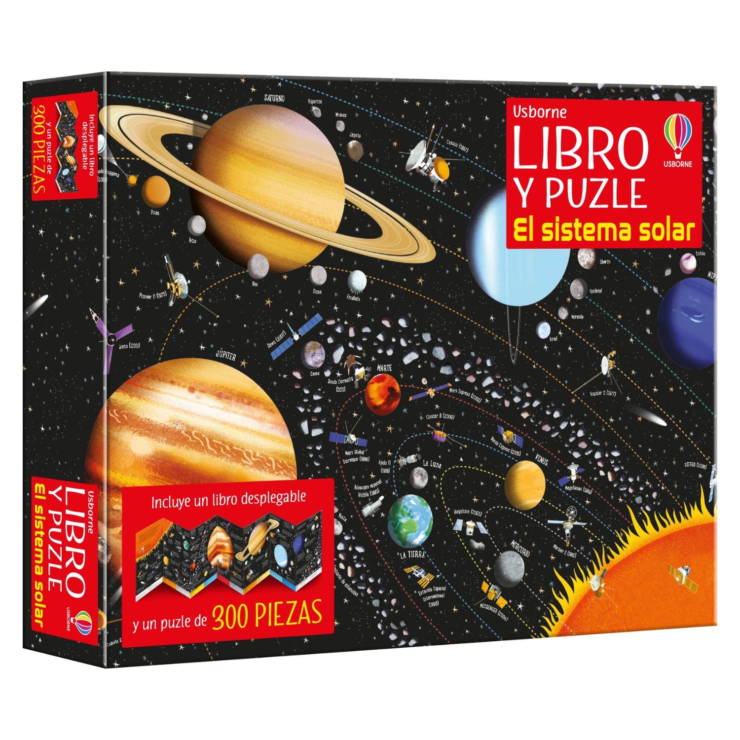 Ripley - LIBRO Y PUZZLE - SISTEMA SOLAR (300 PIEZAS)