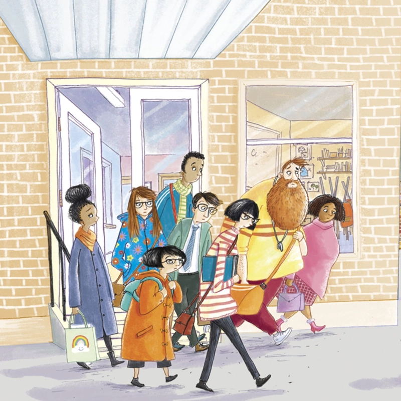 LIBRO INFANTIL DIEZ PROFES DELICIOSOS ROSS MONTGOMERY - 2