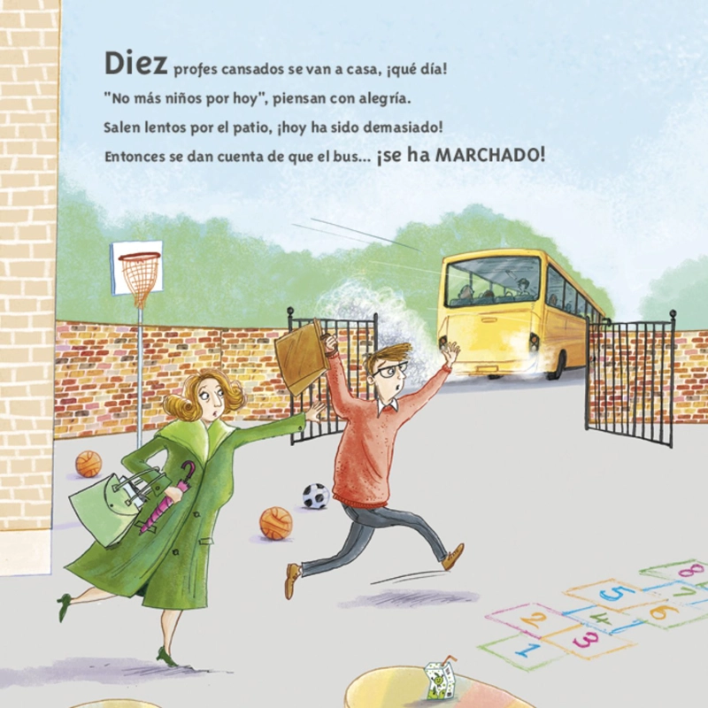 LIBRO INFANTIL DIEZ PROFES DELICIOSOS ROSS MONTGOMERY - 3
