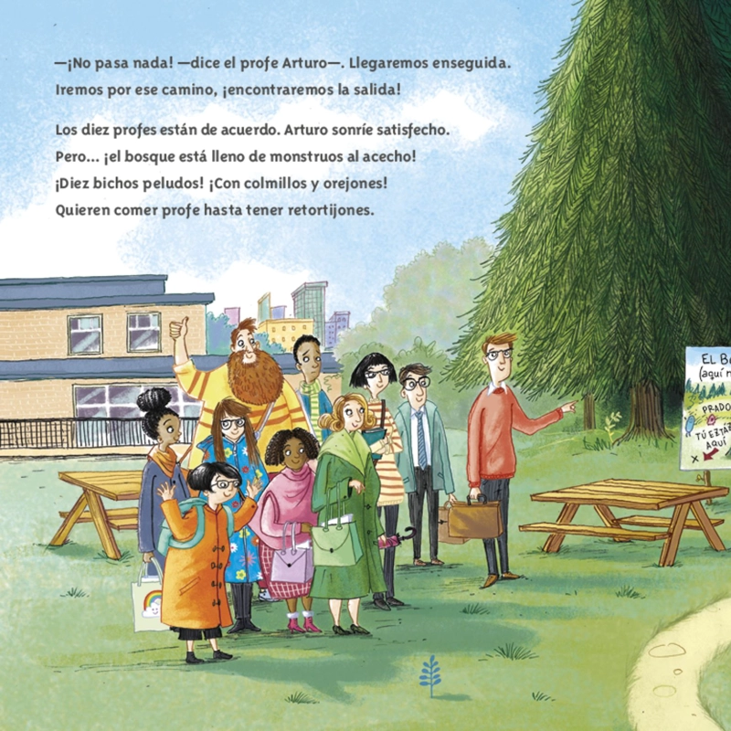 LIBRO INFANTIL DIEZ PROFES DELICIOSOS ROSS MONTGOMERY - 4