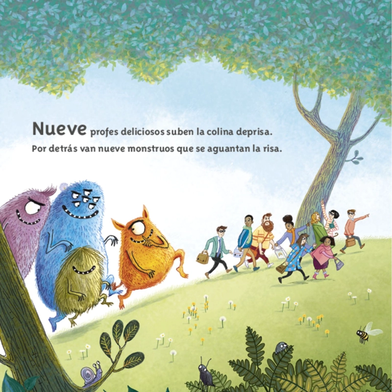 LIBRO INFANTIL DIEZ PROFES DELICIOSOS ROSS MONTGOMERY - 7