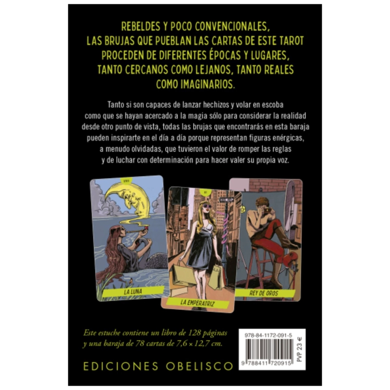 LIBRO EL TAROT DE LAS BRUJAS REBELDES +CARTAS CECILIA LATTARI - 2