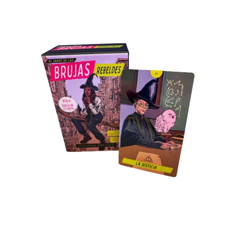 LIBRO EL TAROT DE LAS BRUJAS REBELDES +CARTAS CECILIA LATTARI - 4