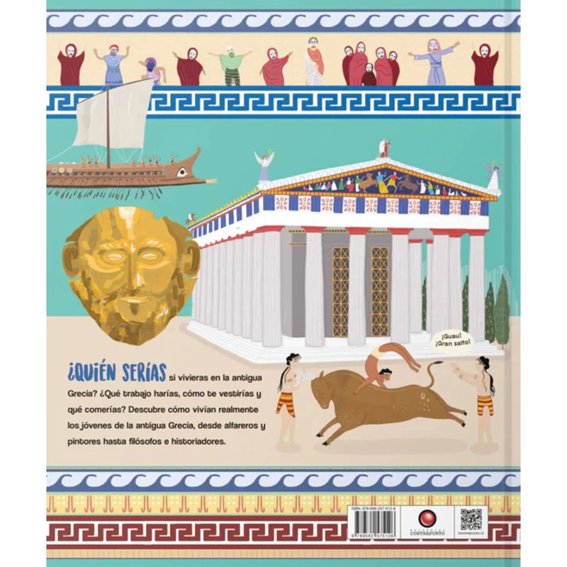 LIBRO INFANTIL LA VIDA EN LA ANTIGUA GRECIA MARY AULD - 5