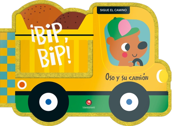 LIBRO INFANTIL SIGUE EL CAMINO OSO Y SU CAMION. ¡BIP, BIP! DEBORAH VAN DE LEIJGRAAF - 5