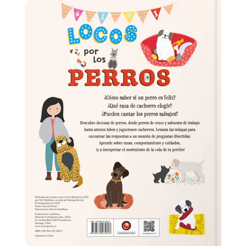 LIBRO INFANTIL LOCOS POR LOS PERROS HANNAH PORTER - 2