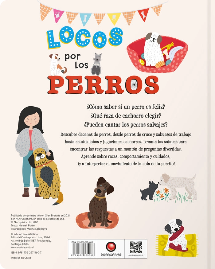 LIBRO INFANTIL LOCOS POR LOS PERROS HANNAH PORTER - 6