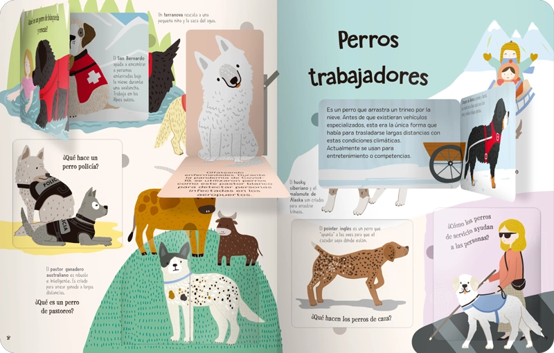 LIBRO INFANTIL LOCOS POR LOS PERROS HANNAH PORTER - 7