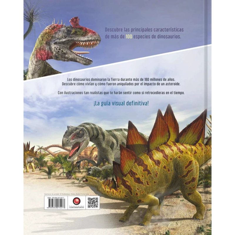 LIBRO INFANTIL LA ERA DE LOS DINOSAURIOS. ORIGENES, VIDA Y EXTINCIÓN NQ - 5