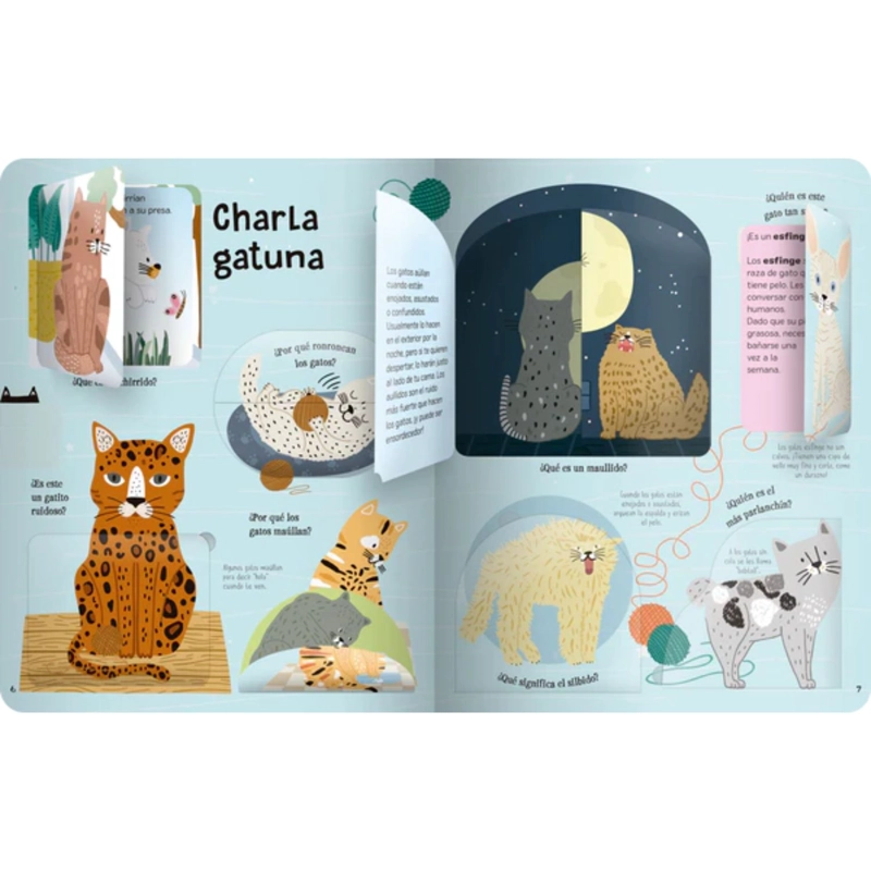 LIBRO INFANTIL LOCOS POR LOS GATOS HANNAH PORTER - 3