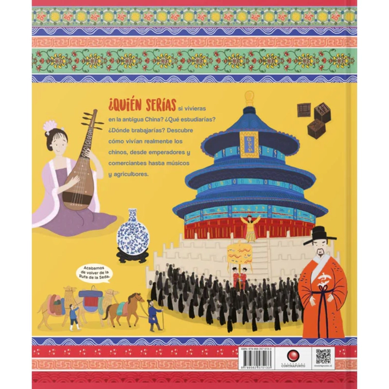 LIBRO INFANTIL LA VIDA EN LA ANTIGUA CHINA MARY AULD - 5