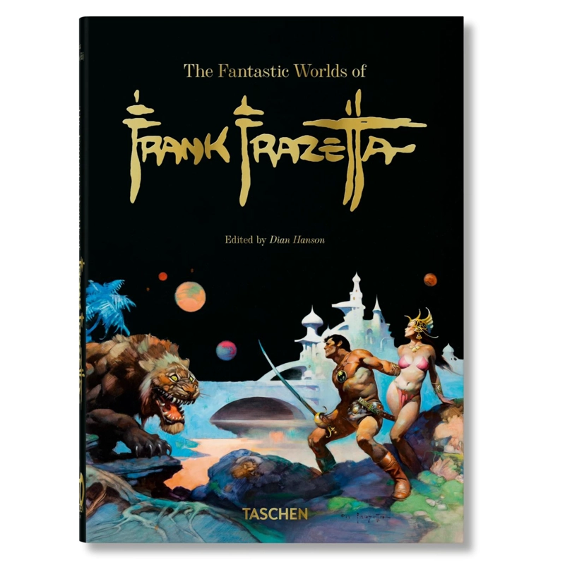 LIBRO THE FANTASTIC WORLDS OF FRANK FRAZETTA VV.AA. - 1