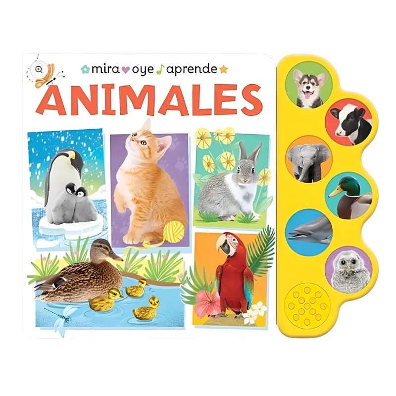SONORO MIRA, OYE Y APRENDE - ANIMALES - 1