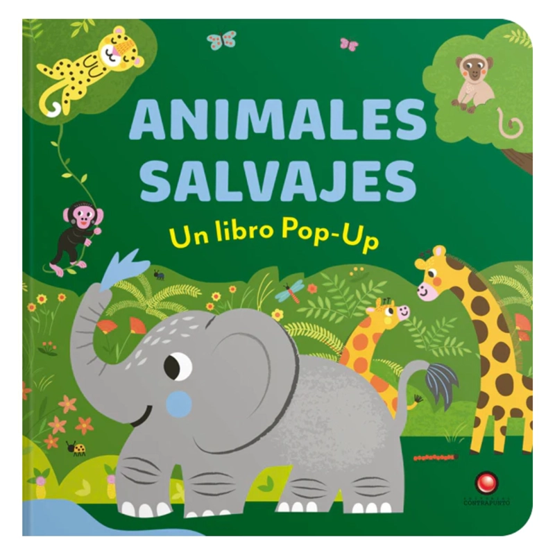 UN LIBRO POP-UP - ANIMALES SALVAJES - 1