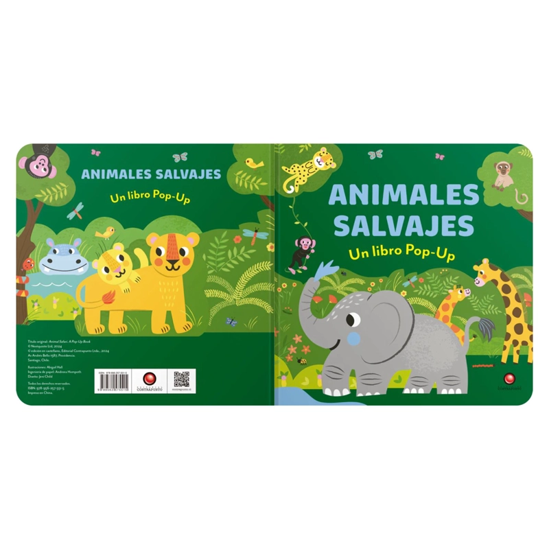 UN LIBRO POP-UP - ANIMALES SALVAJES - 3
