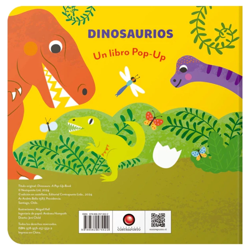 UN LIBRO POP-UP - DINOSAURIOS - 2