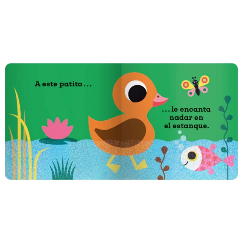 UN LIBRO TOCA Y SIENTE - ESTE PEQUEÑO PATITO - 3