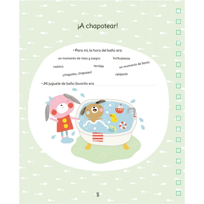 DIARIO DE MI BEBE  DE EDITORIAL CONTRAPUNTO - 6