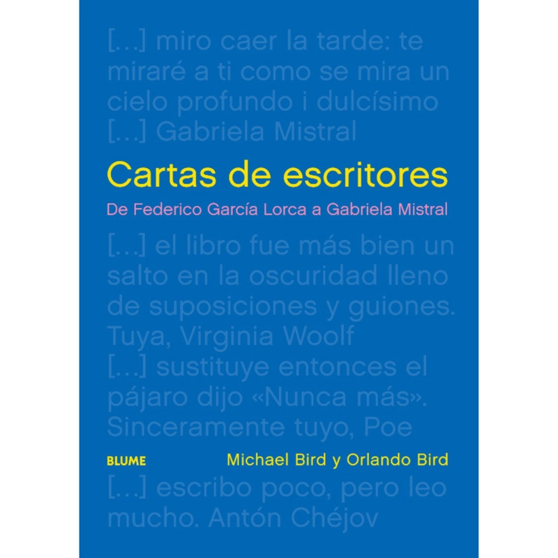 CARTAS DE ESCRITORES. - 1