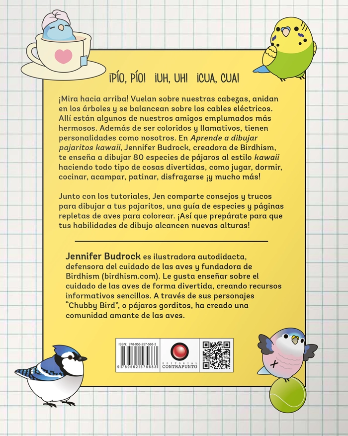 APRENDE A DIBUJAR - PAJARITOS KAWAII - 8