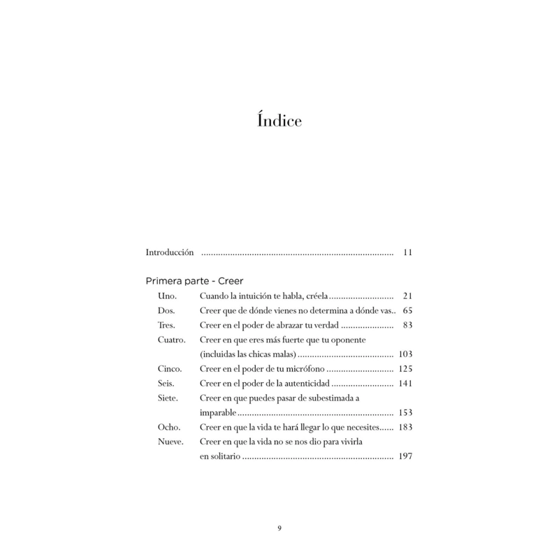 CREERLO. DE SUBESTIMADA A IMPARABLE - 2