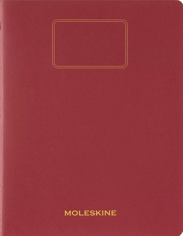 CUADERNO MOLESKINE ESTUDIANTE - TAPA BLANDA - XXL -ROJO-LISA - 6
