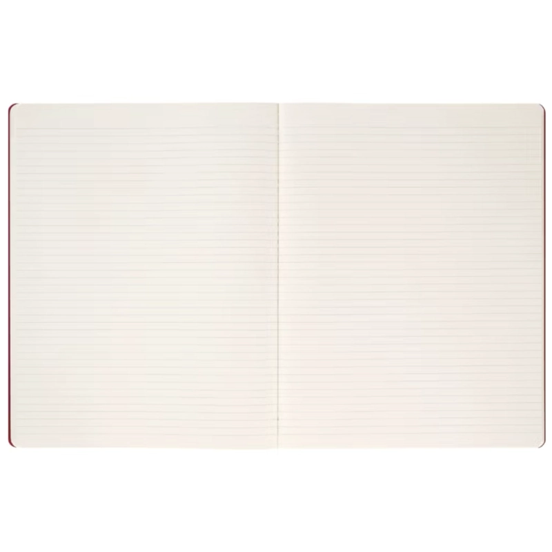 CUADERNO MOLESKINE ESTUDIANTE-TAPA BLANDA-XXL -ROJO-DE RAYAS - 2