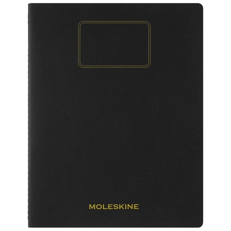 CUADERNO MOLESKINE ESTUDIANTE -TAPA BLANDA -XXL -NEGRO -LISA - 2