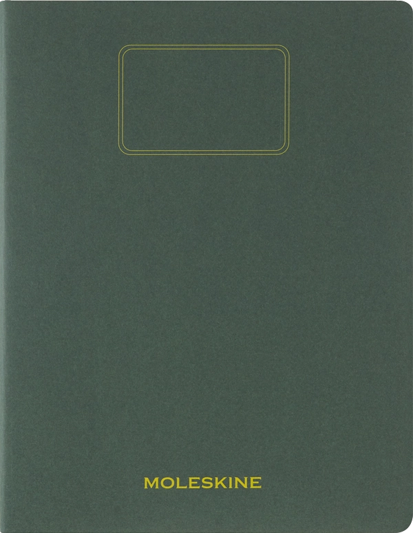 CUADERNO MOLESKINE ESTUDIANTE -TAPA BLANDA XXL -VERDE -RAYAS - 6
