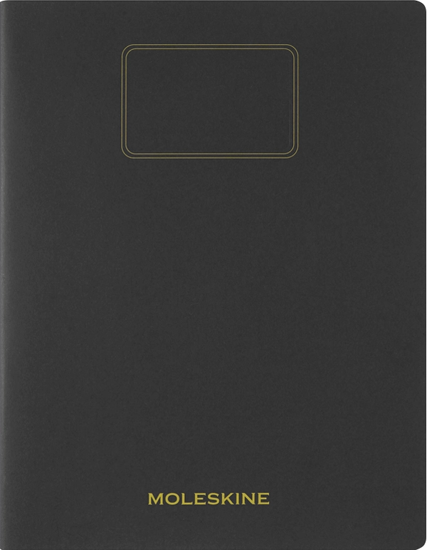 CUADERNO MOLESKINE ESTUDIANTE-TAPA BLANDA-XXL-NEGRO-DE RAYAS - 6