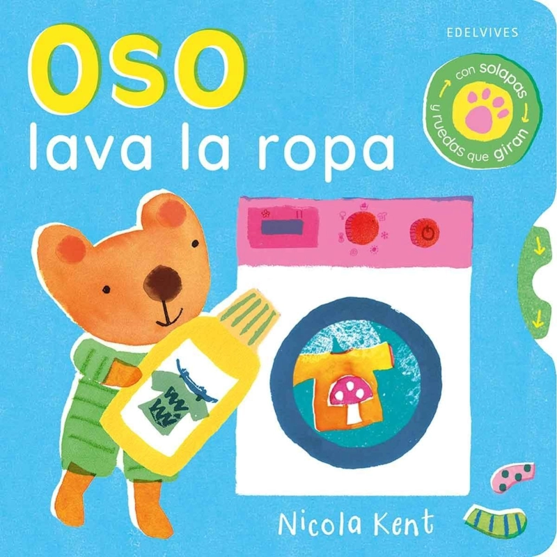 OSO LAVA LA ROPA DE EDITORIAL EDELVIVES - 1