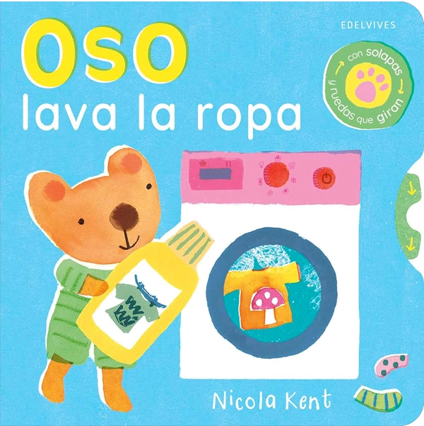 OSO LAVA LA ROPA DE EDITORIAL EDELVIVES - 4