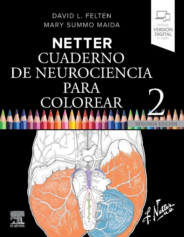 NETTER. CUADERNO DE NEUROCIENCIA PARA COLOREAR 2ED. - 1
