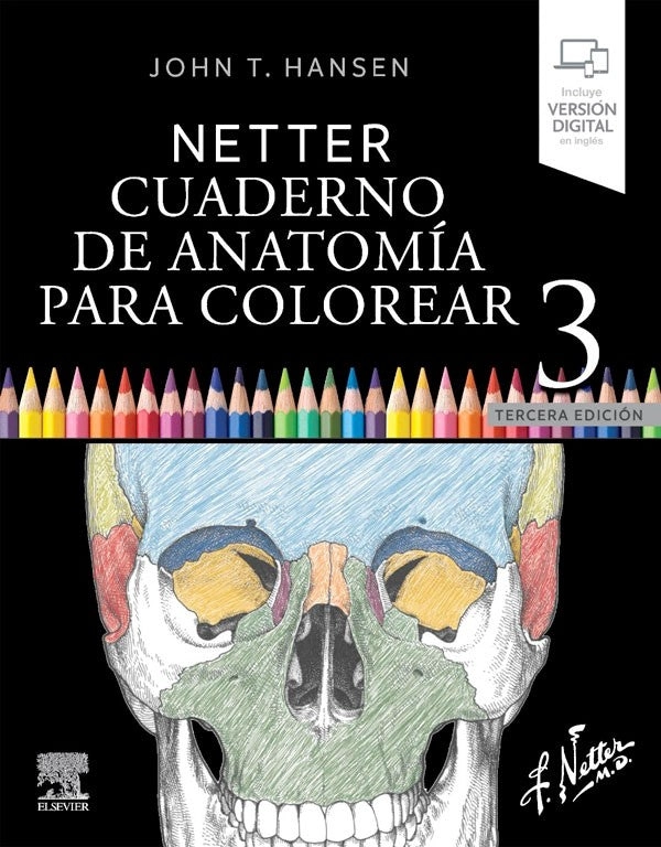 NETTER. CUADERNO DE ANATOMIA PARA COLOREAR 3ED. - 1