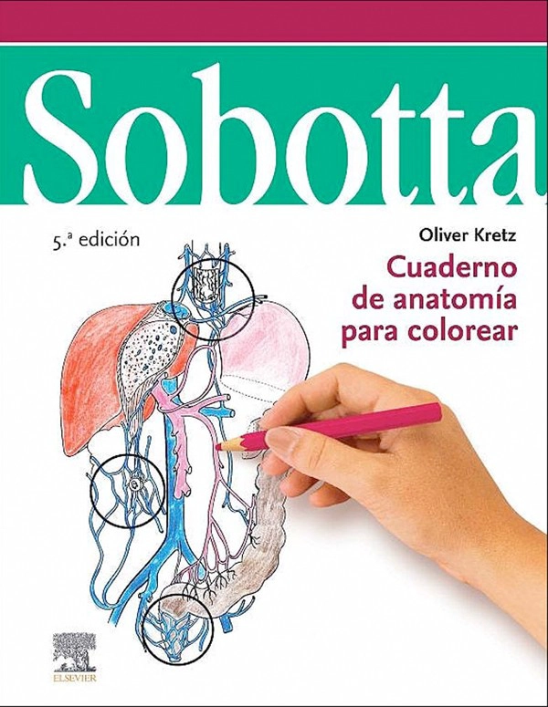 SOBOTTA. CUADERNO DE ANATOMIA PARA COLOREAR 5ED. - 1