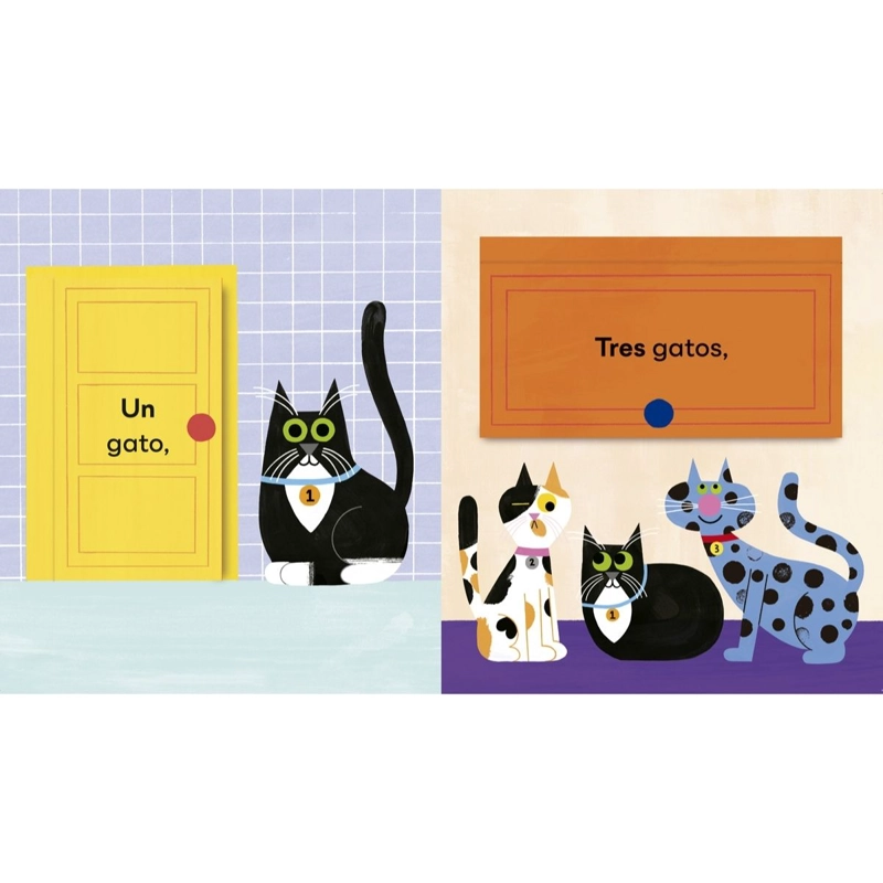 UN GATO, DOS GATOS. UN LIBRO PARA CONTAR - 2