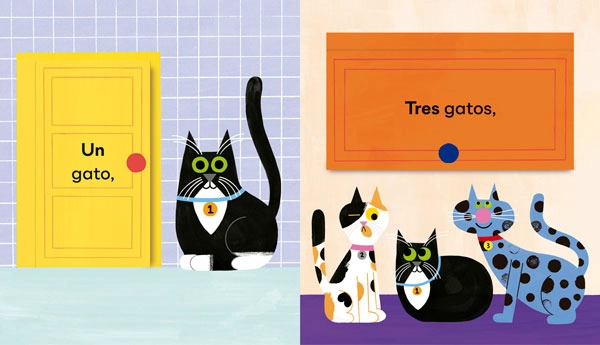 UN GATO, DOS GATOS. UN LIBRO PARA CONTAR - 8
