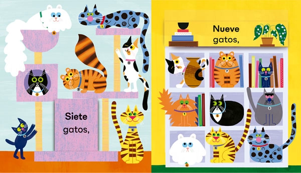 UN GATO, DOS GATOS. UN LIBRO PARA CONTAR - 9