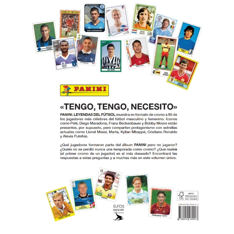 LEYENDAS DEL FUTBOL (PANINI) - 4