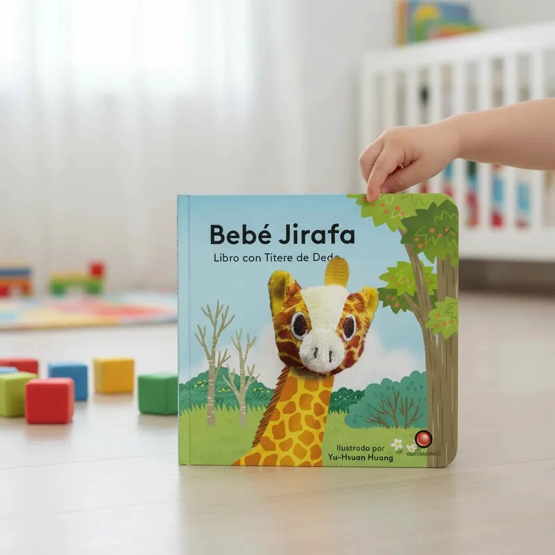 BEBE  JIRAFA. LIBRO CON TITERE DE DEDO - 2