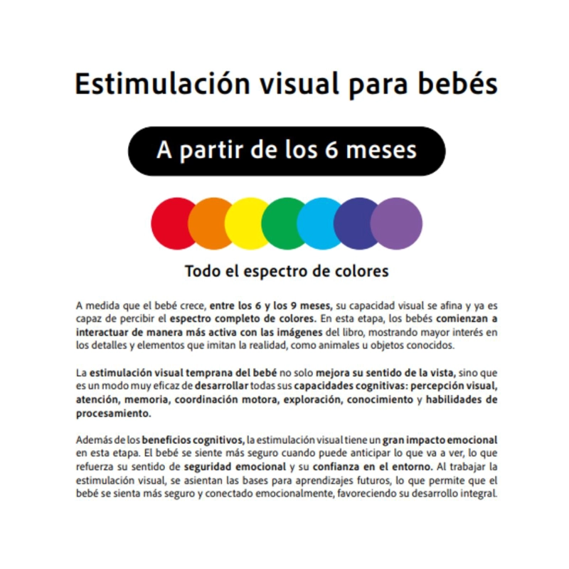 ESTIMULACION VISUAL 6M+ - 2