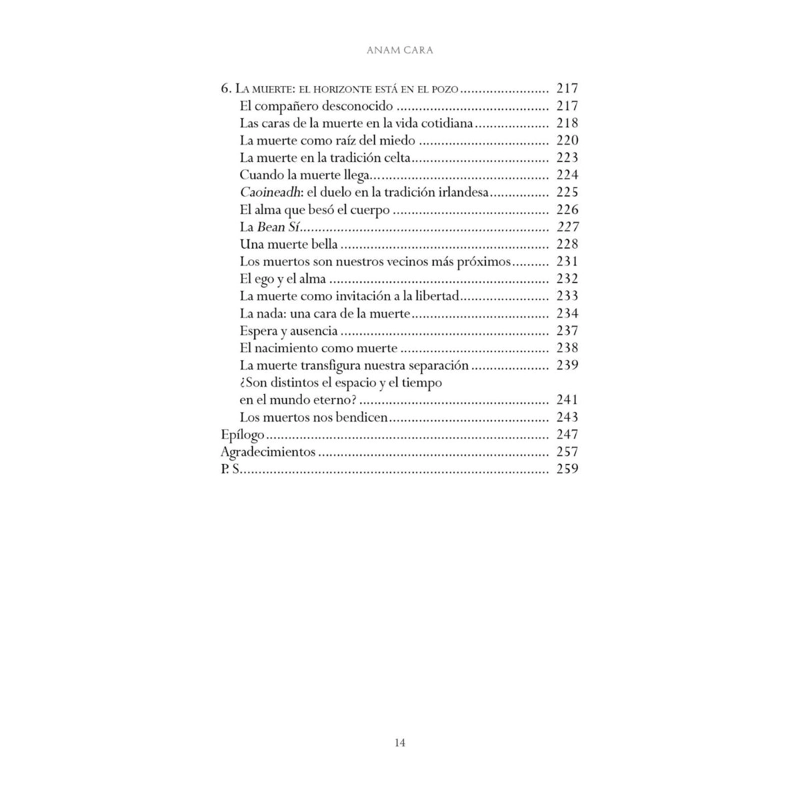 ANAM CARA. EL LIBRO DE LA SABIDURIA CELTA. ED 25° ANIVERSARIO - 5