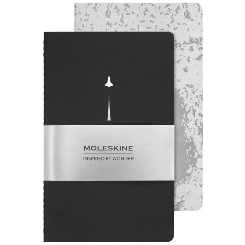 LIMITED CAHIER. SET DE 2 - NASA - TAPA BLANDA - LARGE - LISA - 1