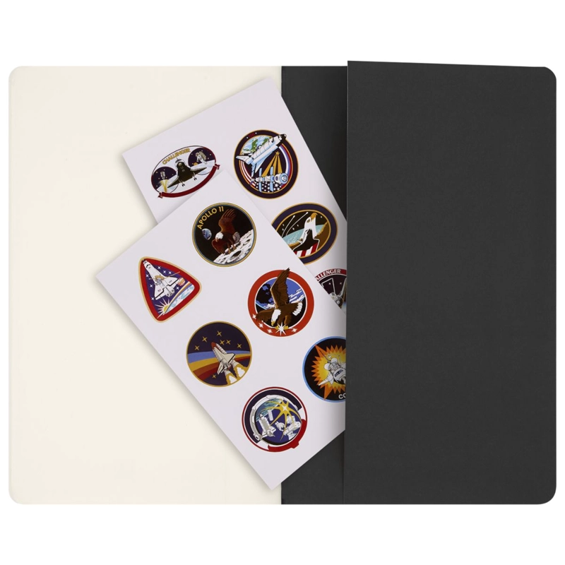 LIMITED CAHIER. SET DE 2 - NASA - TAPA BLANDA - LARGE - LISA - 5