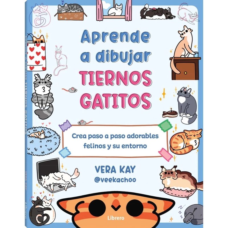APRENDE A DIBUJAR TIERNOS GATITOS - 1