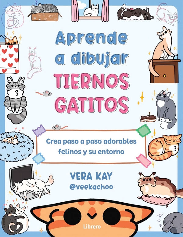 APRENDE A DIBUJAR TIERNOS GATITOS - 7