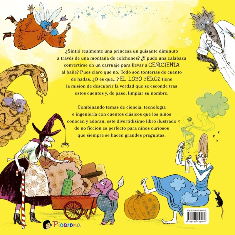 EL GRAN LOBO FEROZ INVESTIGA LOS CUENTOS DE HADAS - 4