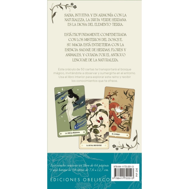 HERBANA. ORACULO DE LA BRUJA (LIBRO+CARTAS) - 2