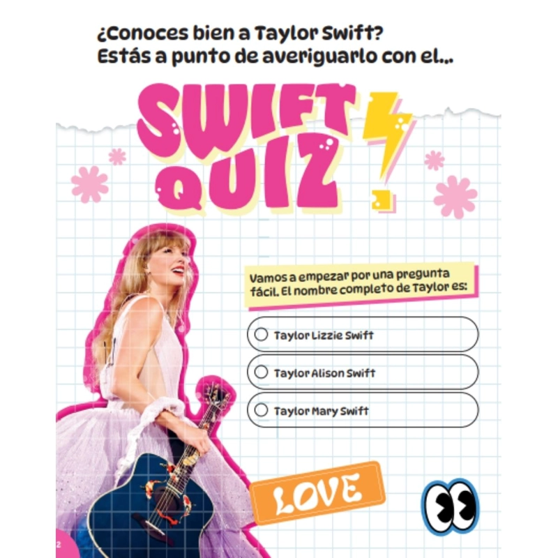 TAYLOR SWIFT. LIBRO PARA COLOREAR - 2