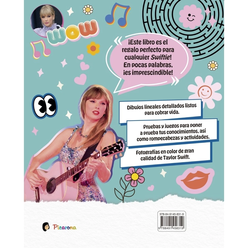 TAYLOR SWIFT. LIBRO PARA COLOREAR - 3